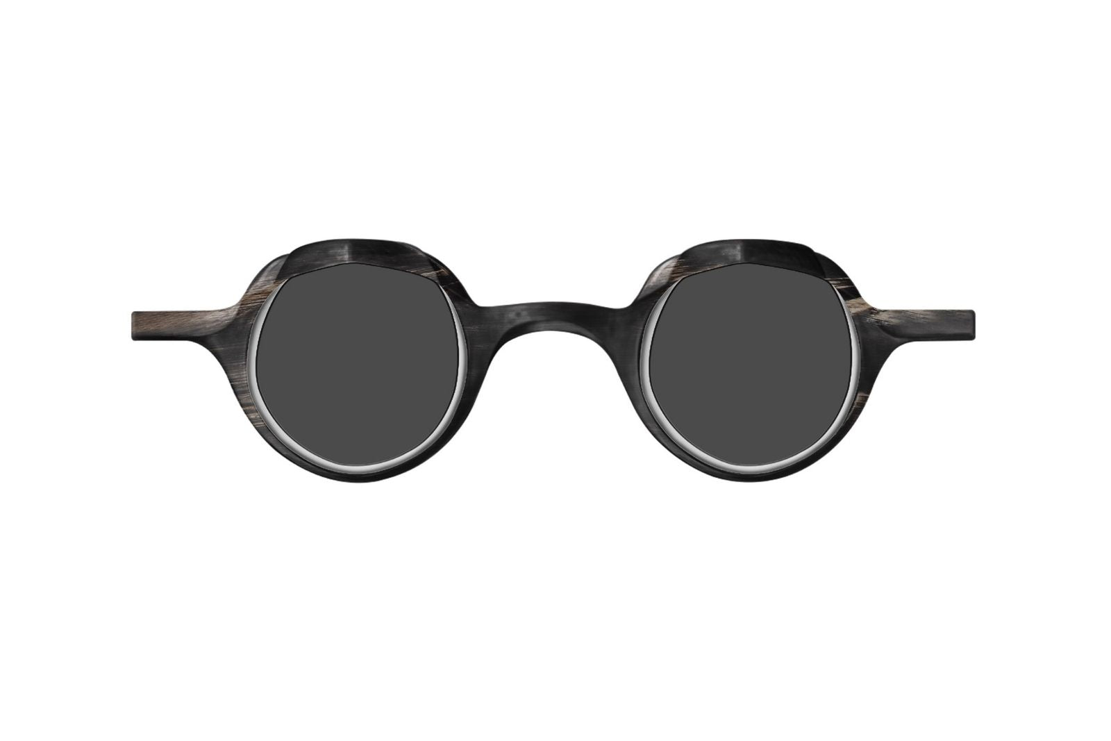 Rigards RG1064 - Uni Black & White Sunglasses