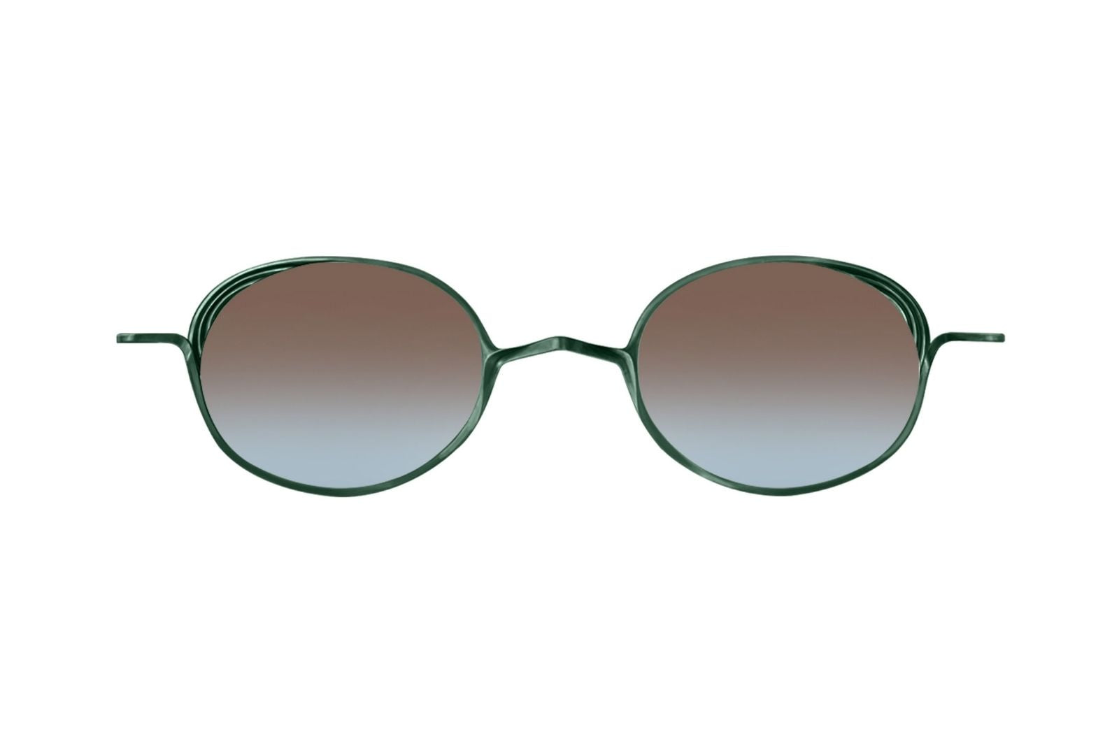 Rigards RG1076TI - Dark Green Sunglasses