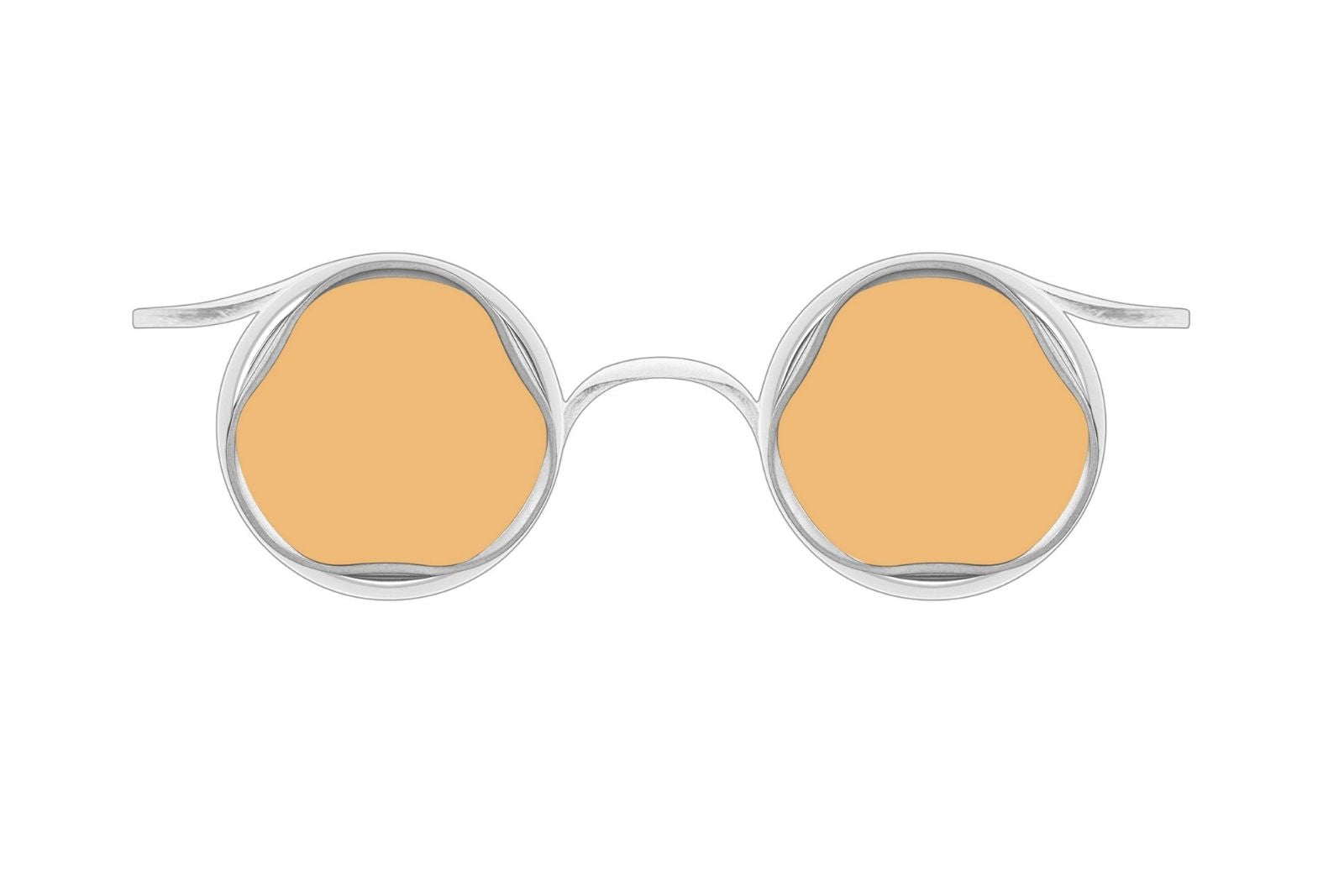 Rigards RG1078TI - Polished Silver Sunglasses