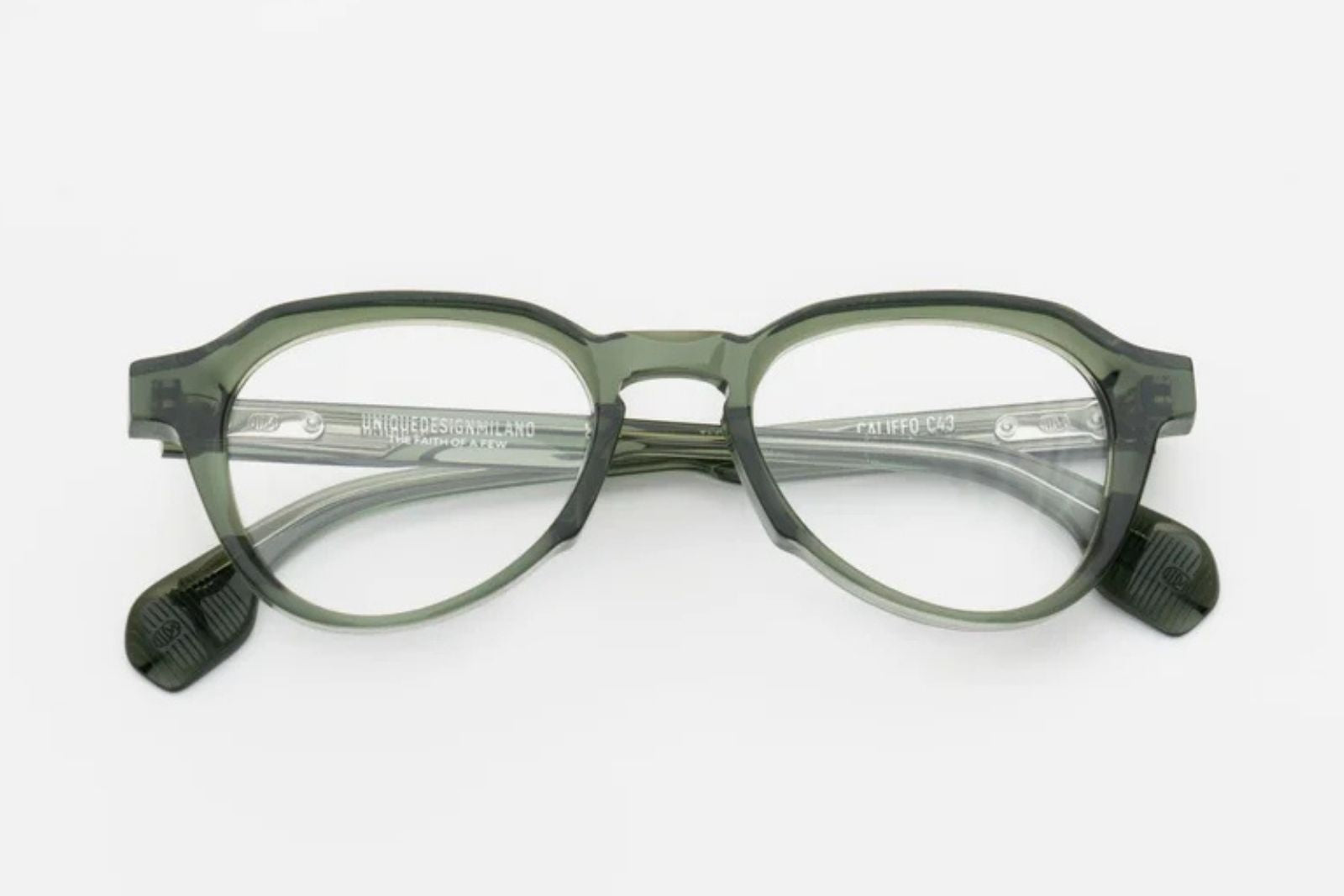 Uniquedesignmilano Califfo Eyeglasses - Sage Green