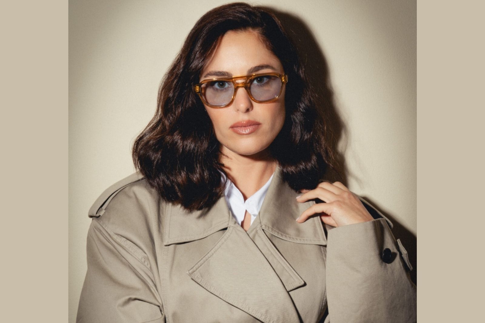 Uniquedesignmilano The Richie - Honey Sunglasses Model