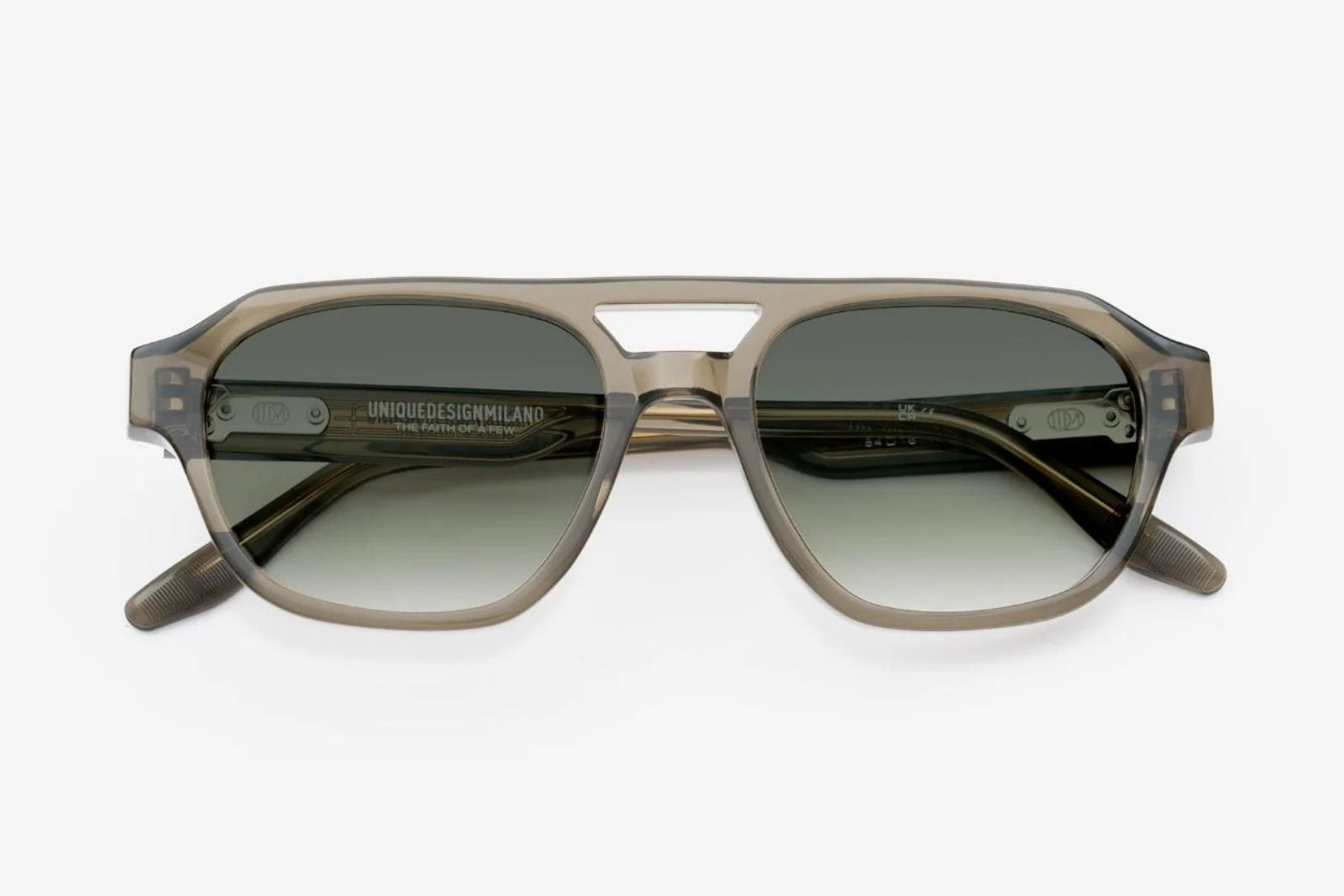 Uniquedesignmilano The Richie - Kaki Sunglasses