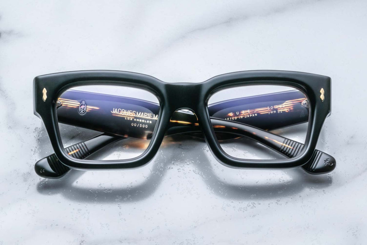Jacques Marie Mage | Suze Eyeglasses in Noir - twelvesixtynine