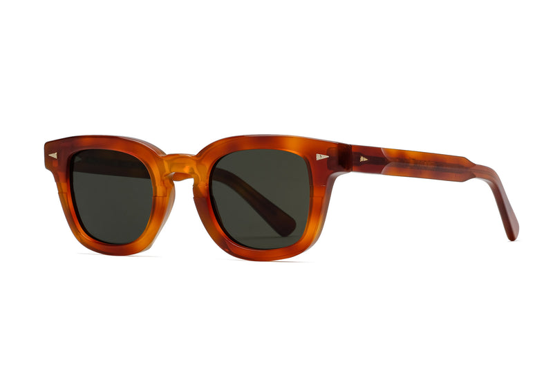 Ahlem Champ des Mars Orange Turtle Sunglasses