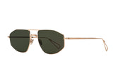 ahlem quai dorsay rose gold green sunglasses3