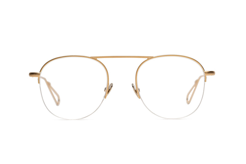 ahlem voltaire brushed champagne eyeglasses1