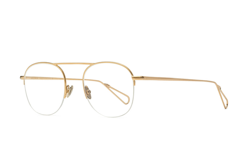 ahlem voltaire brushed champagne eyeglasses2
