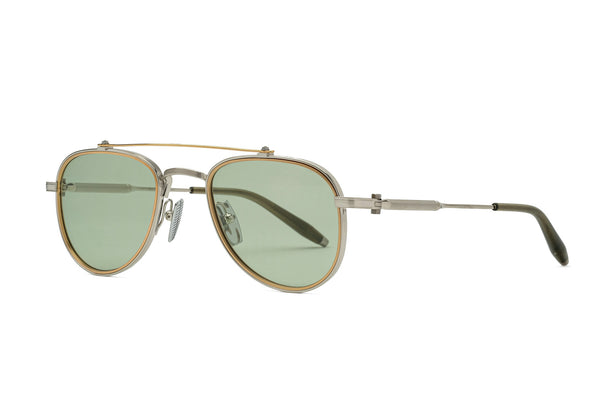 akoni calisto silver olive sunglasses1