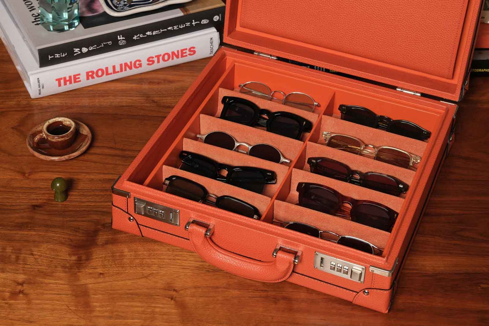 Medium Collectors Case Continental Orange twelvesixtynine