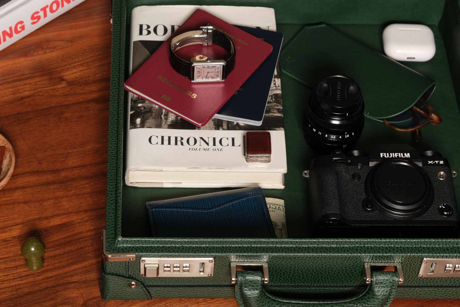 Medium Collectors Case Hunter Green twelvesixtynine