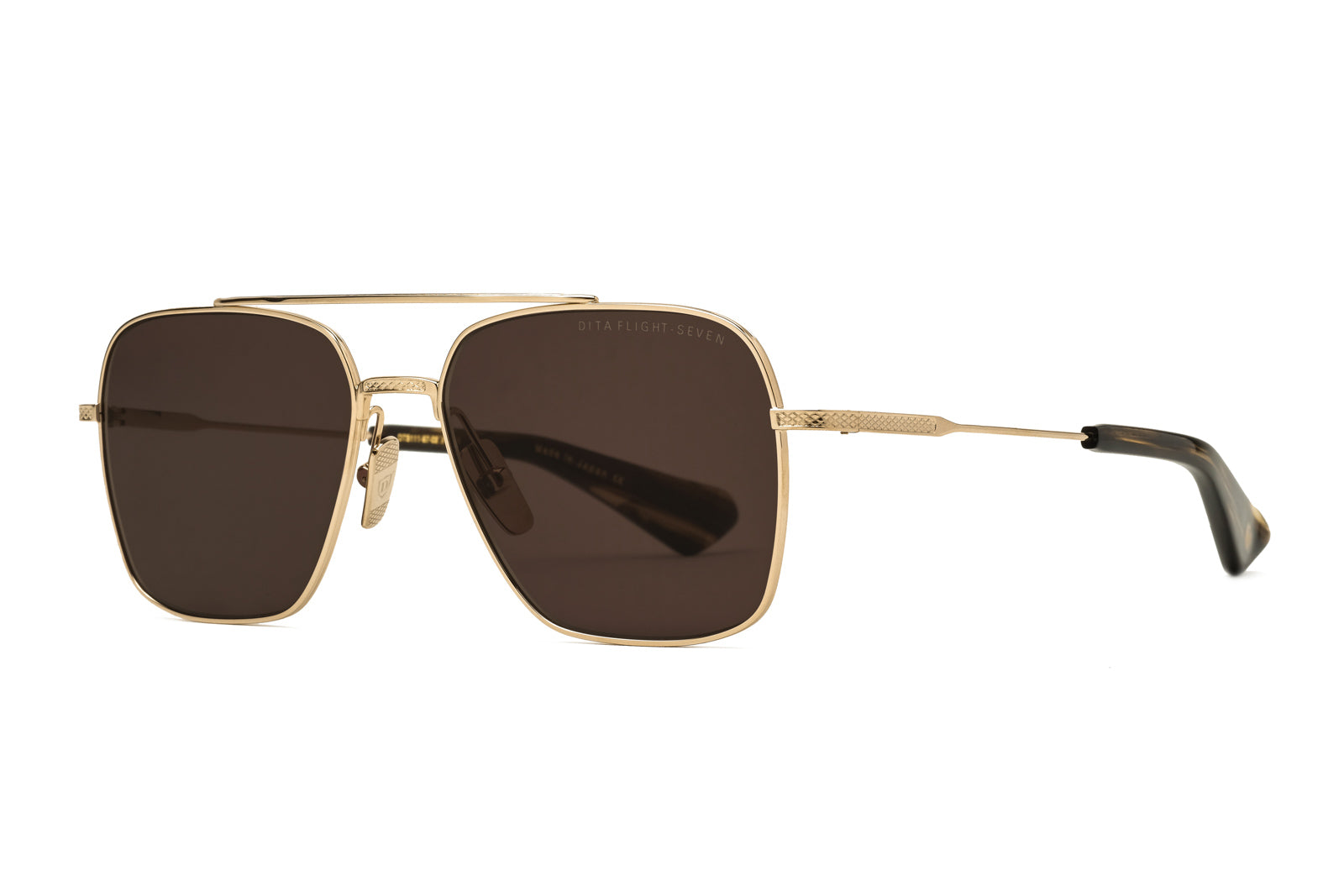 dita flight seven gold sunglasses