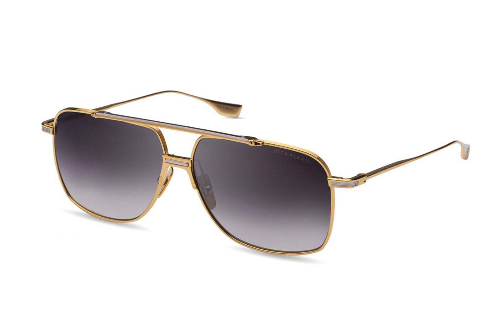 dita alkamx yellow gold sunglasses