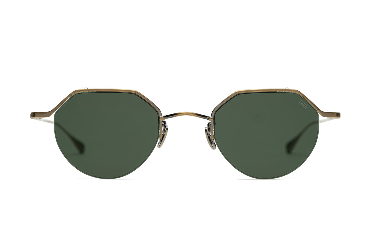 Eyevan 7285 | 185 in Antique Gold Sunglasses - twelvesixtynine
