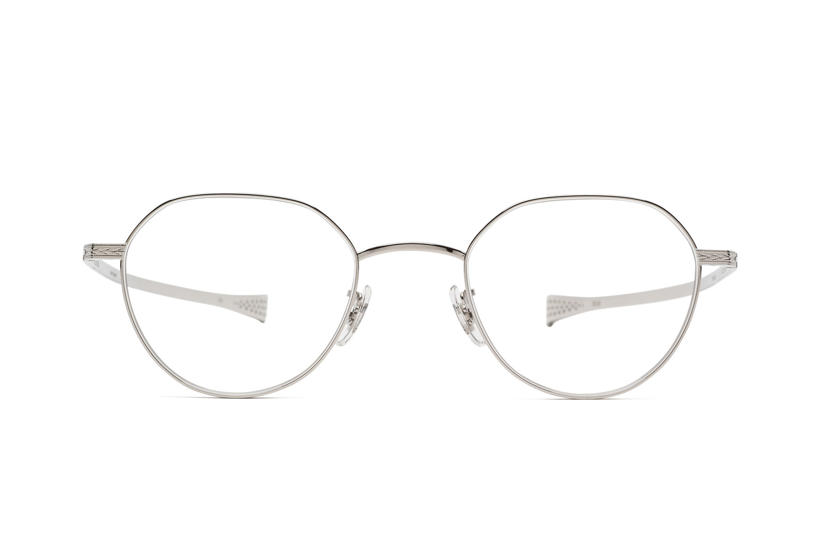 Eyevan 7285 | Marshal in Silver Eyeglasses - twelvesixtynine 