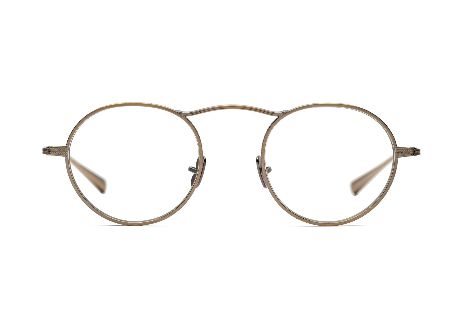 Eyevan Safari Antique Gold Eyeglasses