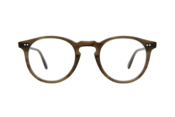Garrett Leight Glencoe Olive Tortoise Optical Eye Glasses