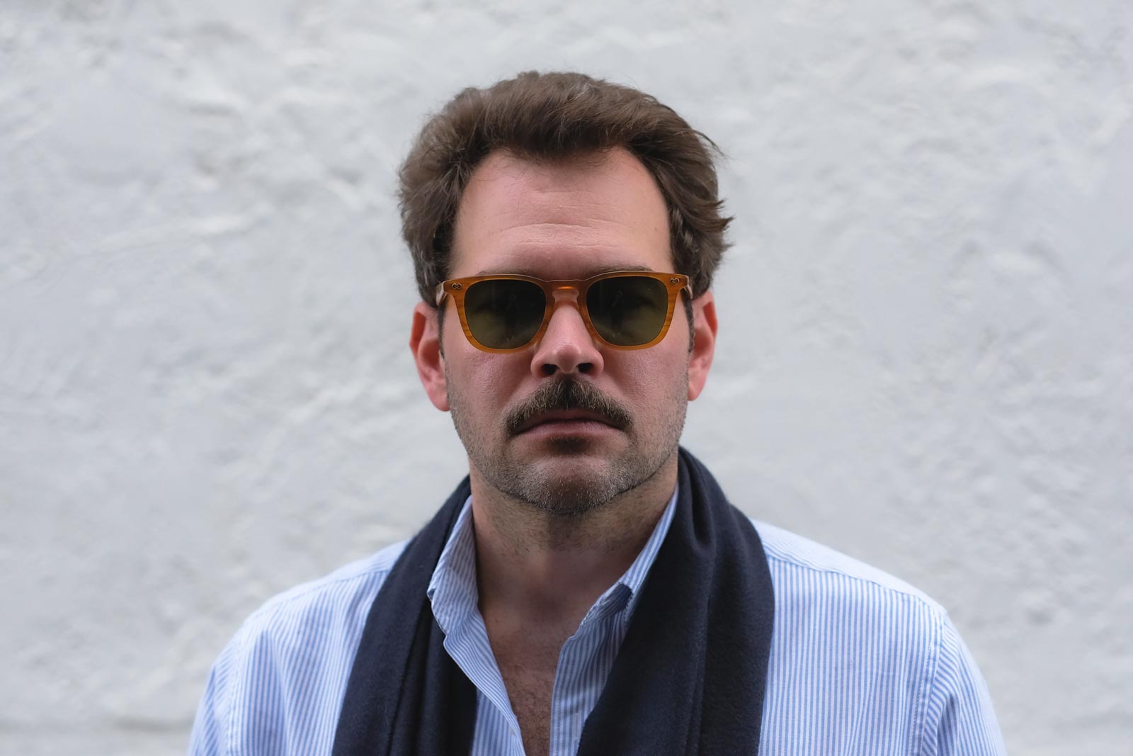 Garrett Leight Brooks X Butterscotch Sunglasses