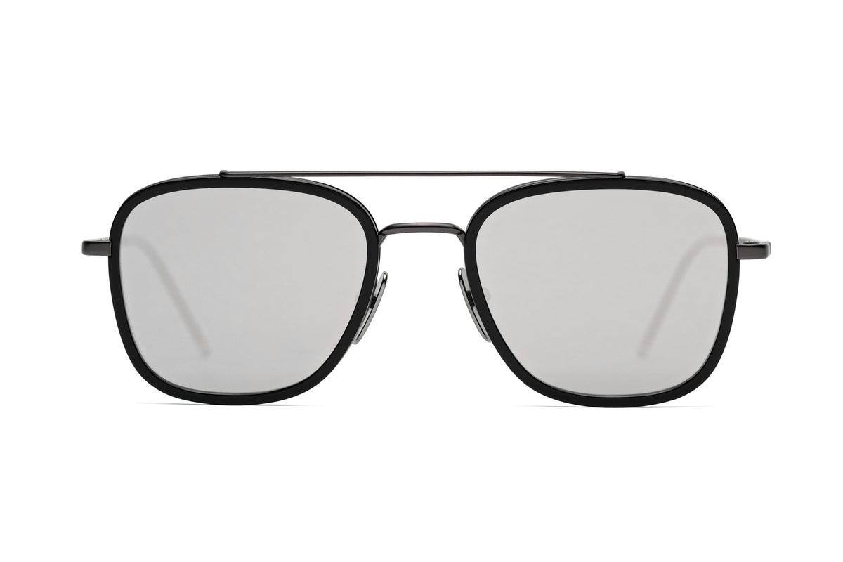 Authentic Thom Browne Black and Gray Patterned Sunglasses Thom Browne TBS-416 — Sunglasses (Grey Tortoise) | Apodep main image 3