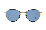 thom browne TB106 gold blue sunglasses