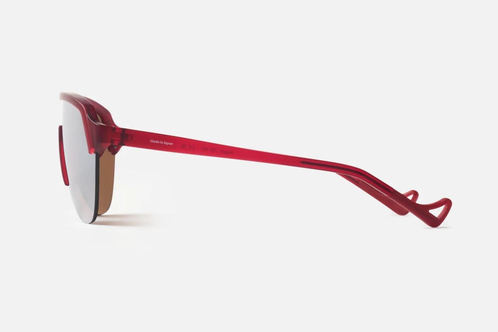 District Vision Nagata Speed Blade - Cardinal/D+ Copper Mirror Sunglasses