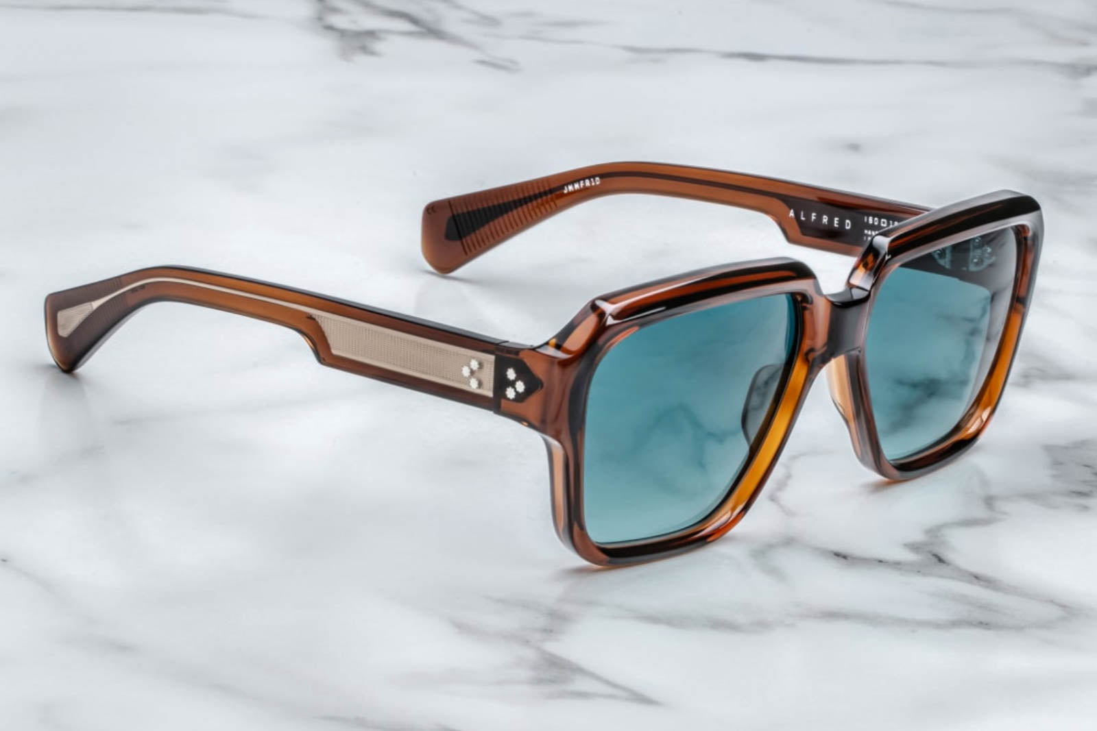 Jacques Marie Mage Alfred Hickory Sunglasses