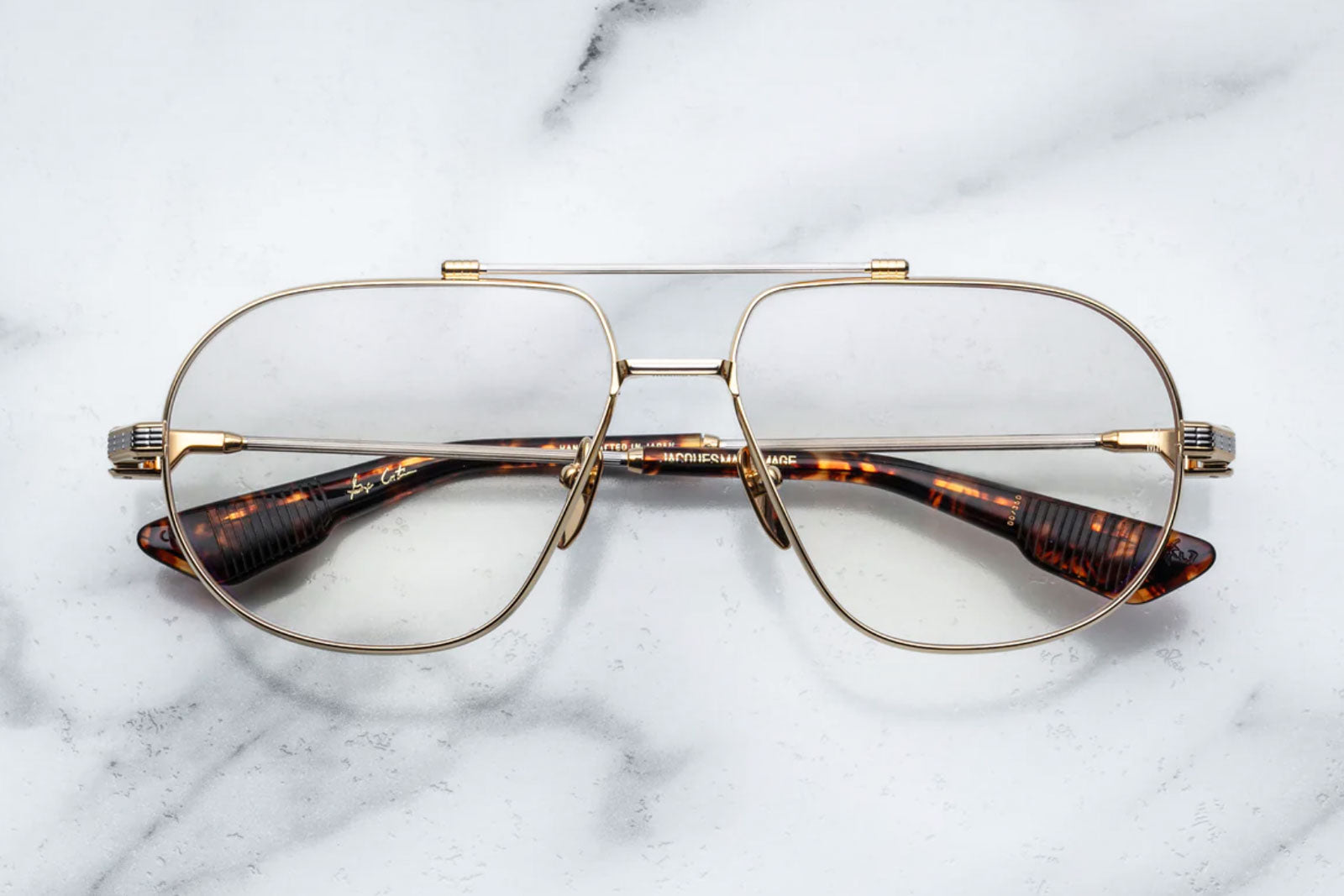 Jacques Marie Mage Hollywood Blonde Eyeglasses