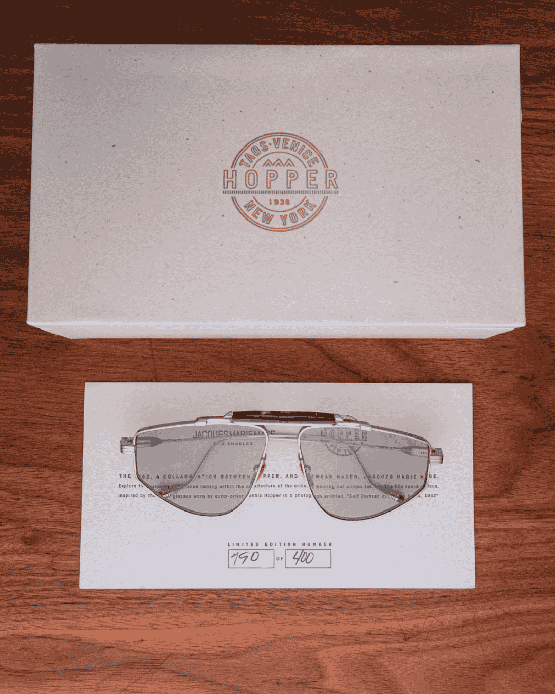 Jacques Marie Mage 1962 Antique 2 Sunglasses Packaging