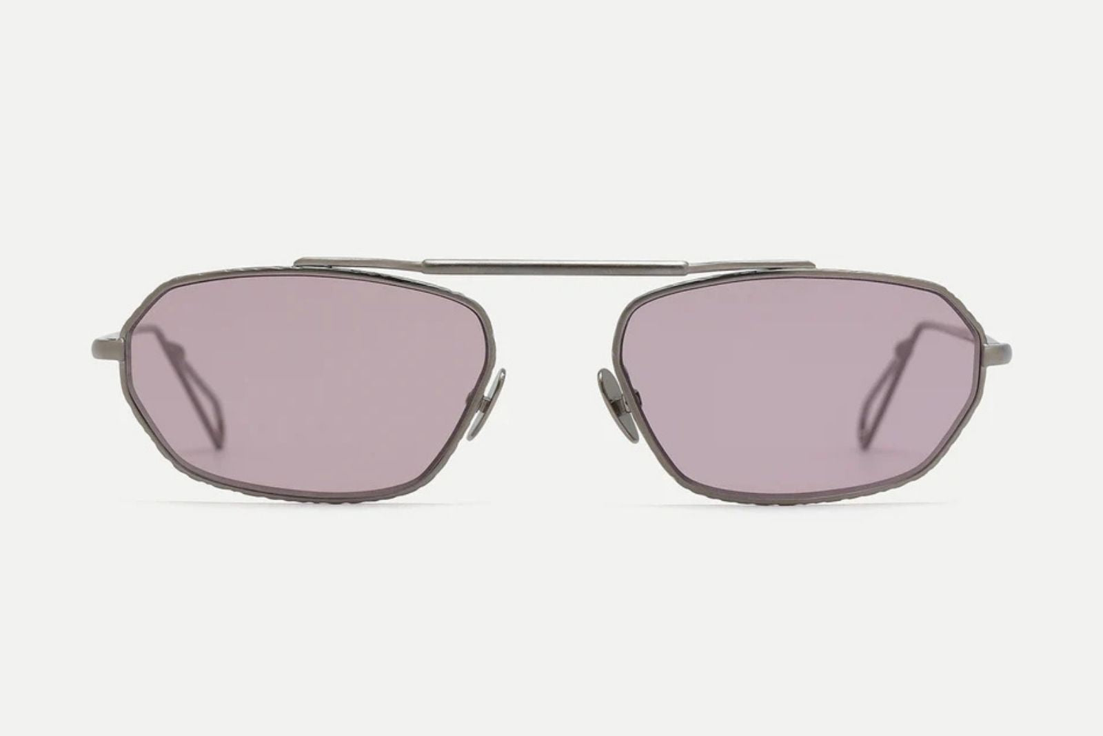 Ahlem Anjou - Ruthenium Brushed Sunglasses