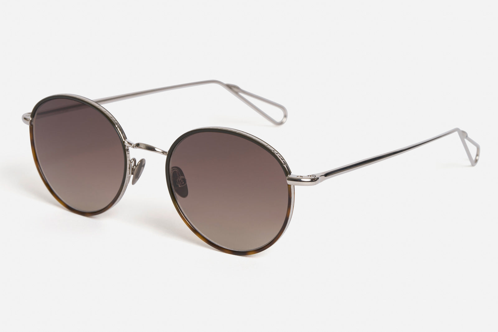 Ahlem Auber White Gold Turtle Sunglasses