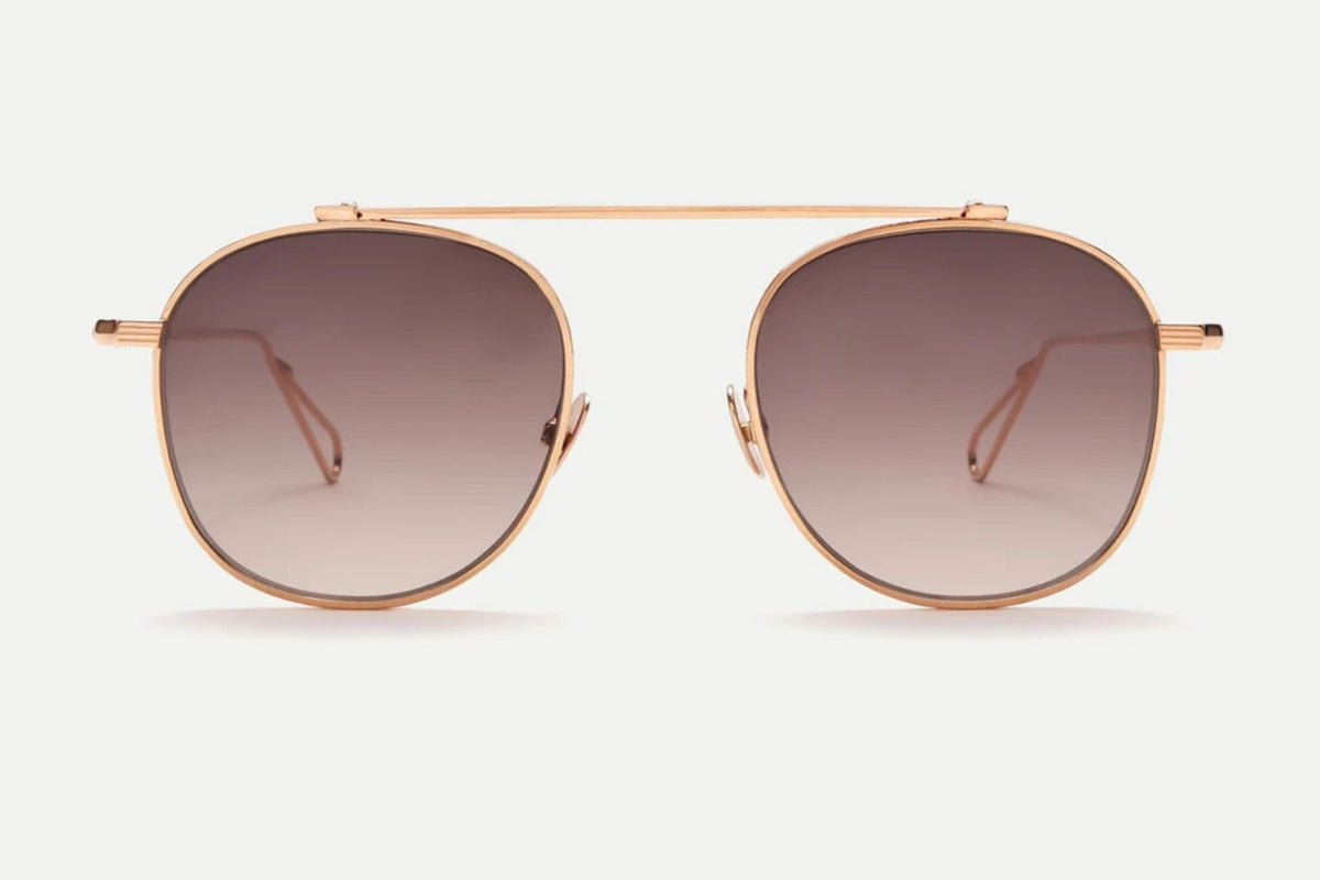 Ahlem | Belleville in Peony Gold Sunglasses - twelvesixtynine