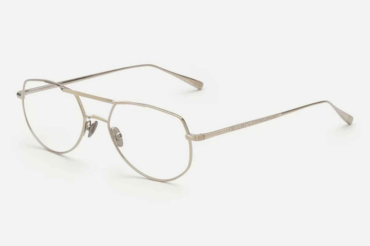 Ahlem Cadet in Grey Gold Brush Eyeglasses