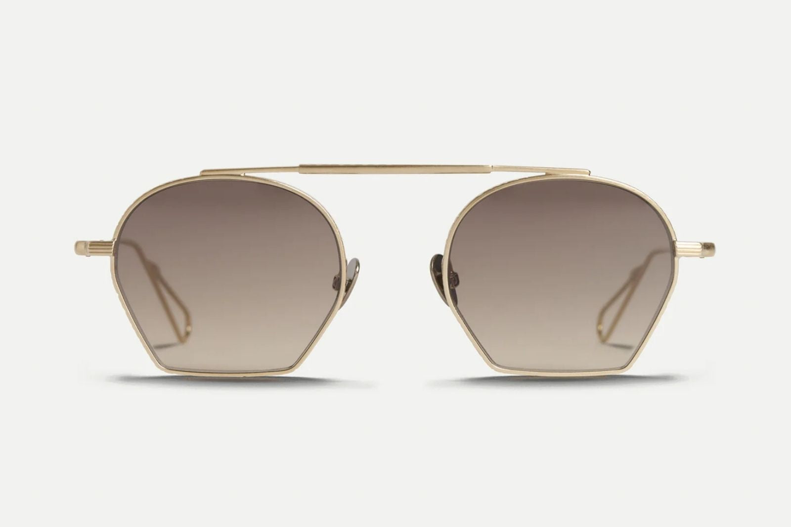 Ahlem Chaillot Sunglasses in Grey Gold