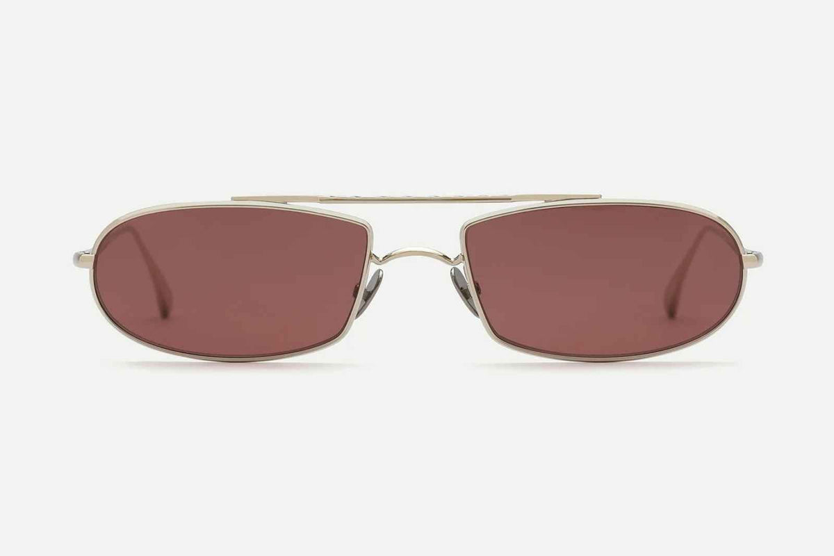 Ahlem Guérin - Grey Gold | Plum Sunglasses