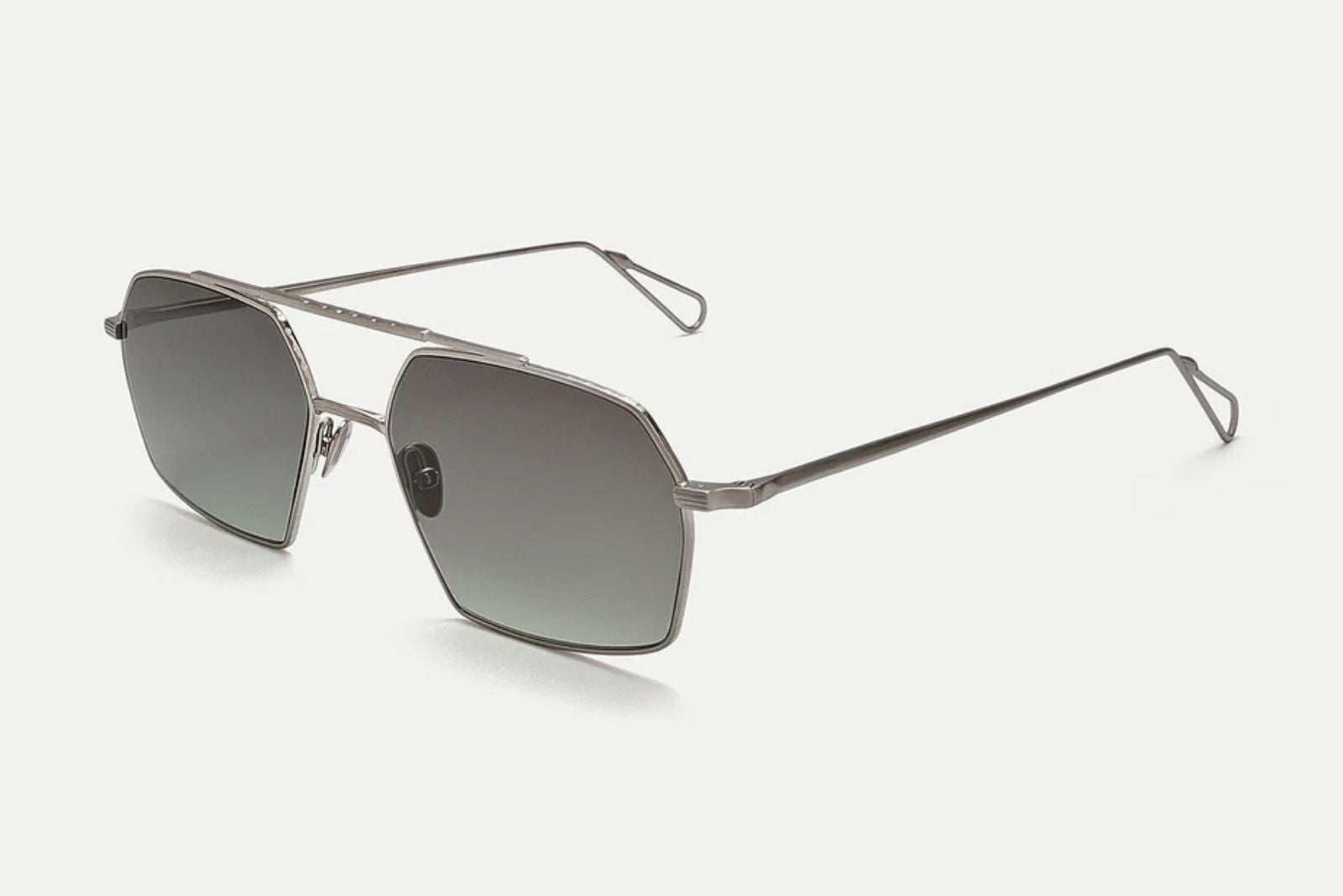 Ahlem Haussman - Ruthenium Brushed Sunglasses