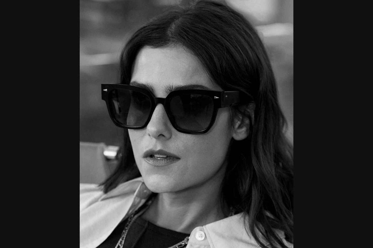 Ahlem Italiens Sunglasses on Model