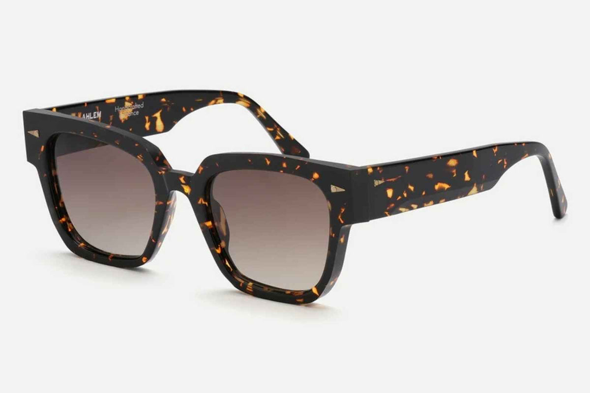 Ahlem Italiens - Yellow Turtle | Smoke Gradient Sunglasses