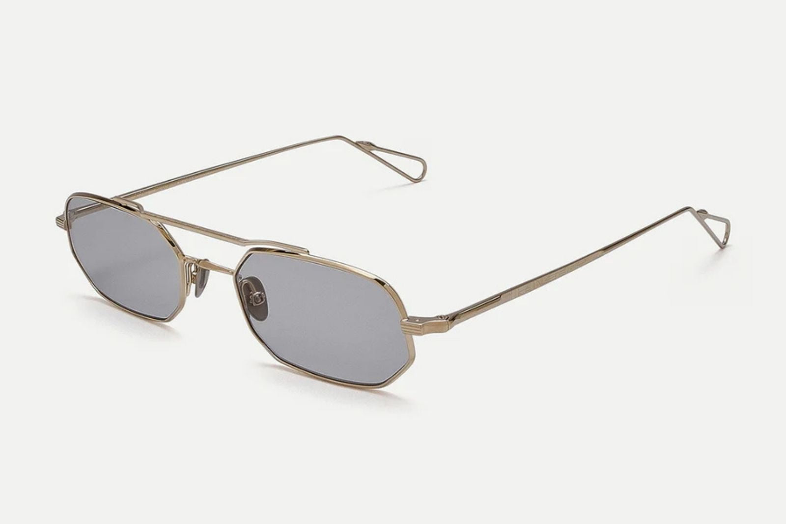 Ahlem Pont Lincoln Sunglasses in Grey Gold