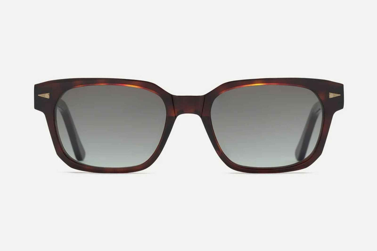 Ahlem Sedaine - Light Turtle | Green Gradient Sunglasses
