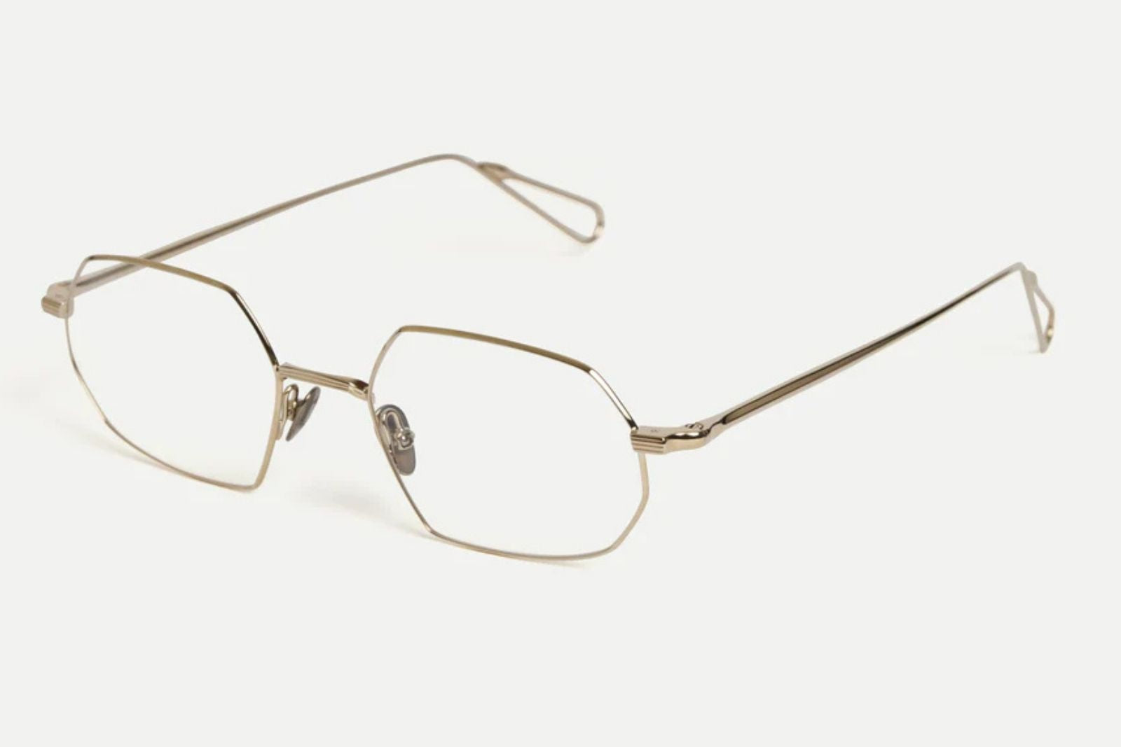 Ahlem Triomphe Eyeglasses in Grey Gold