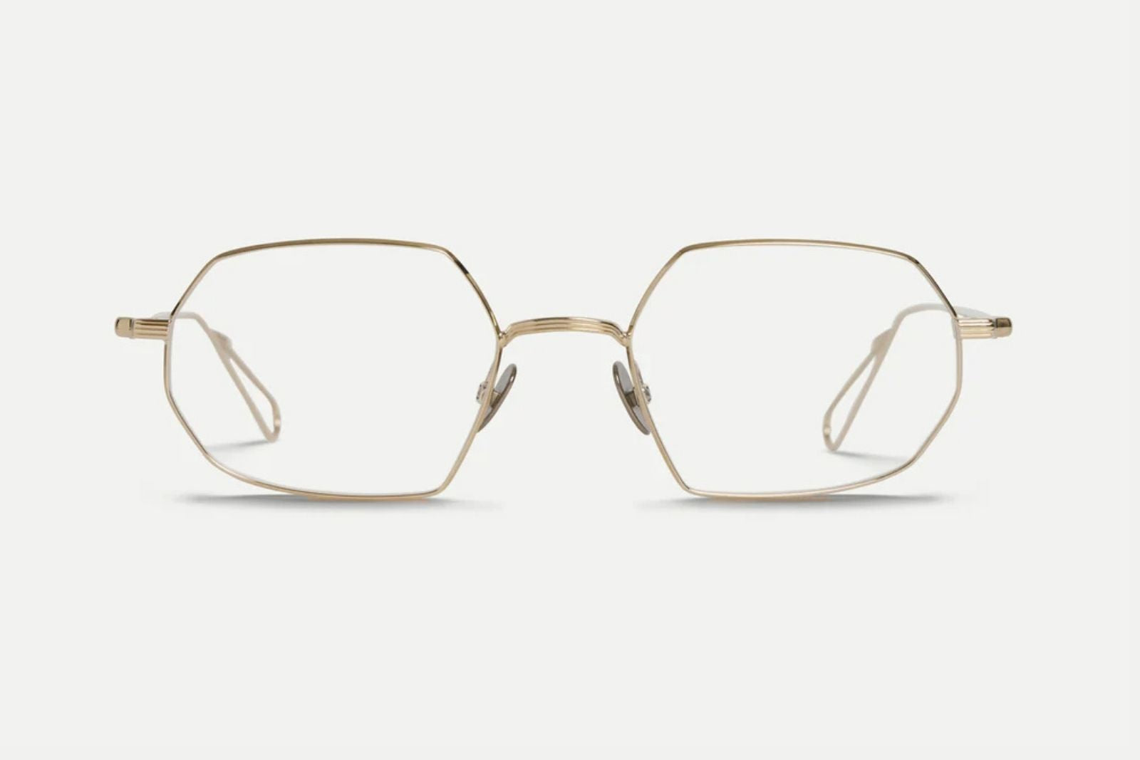 Ahlem Triomphe Eyeglasses in Grey Gold