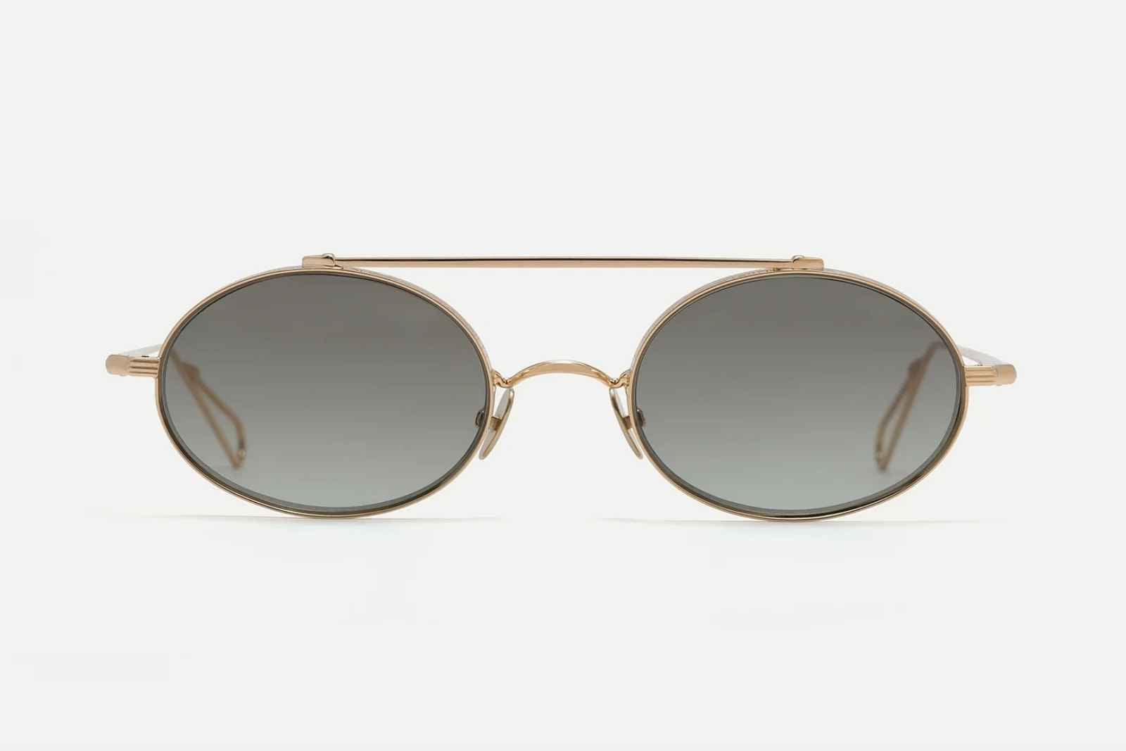 Ahlem | Turbigo in Grey Gold Plum Sunglasses- twelvesixtynine