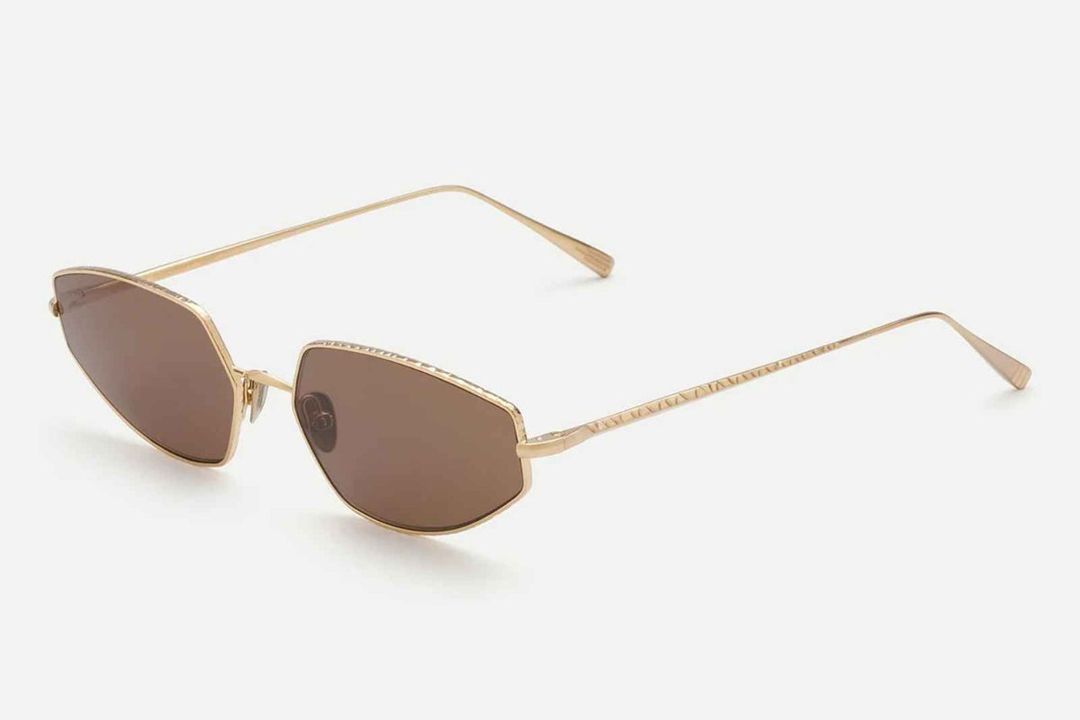 Ahlem Yvonne - Champagne | Taupe Sunglasses