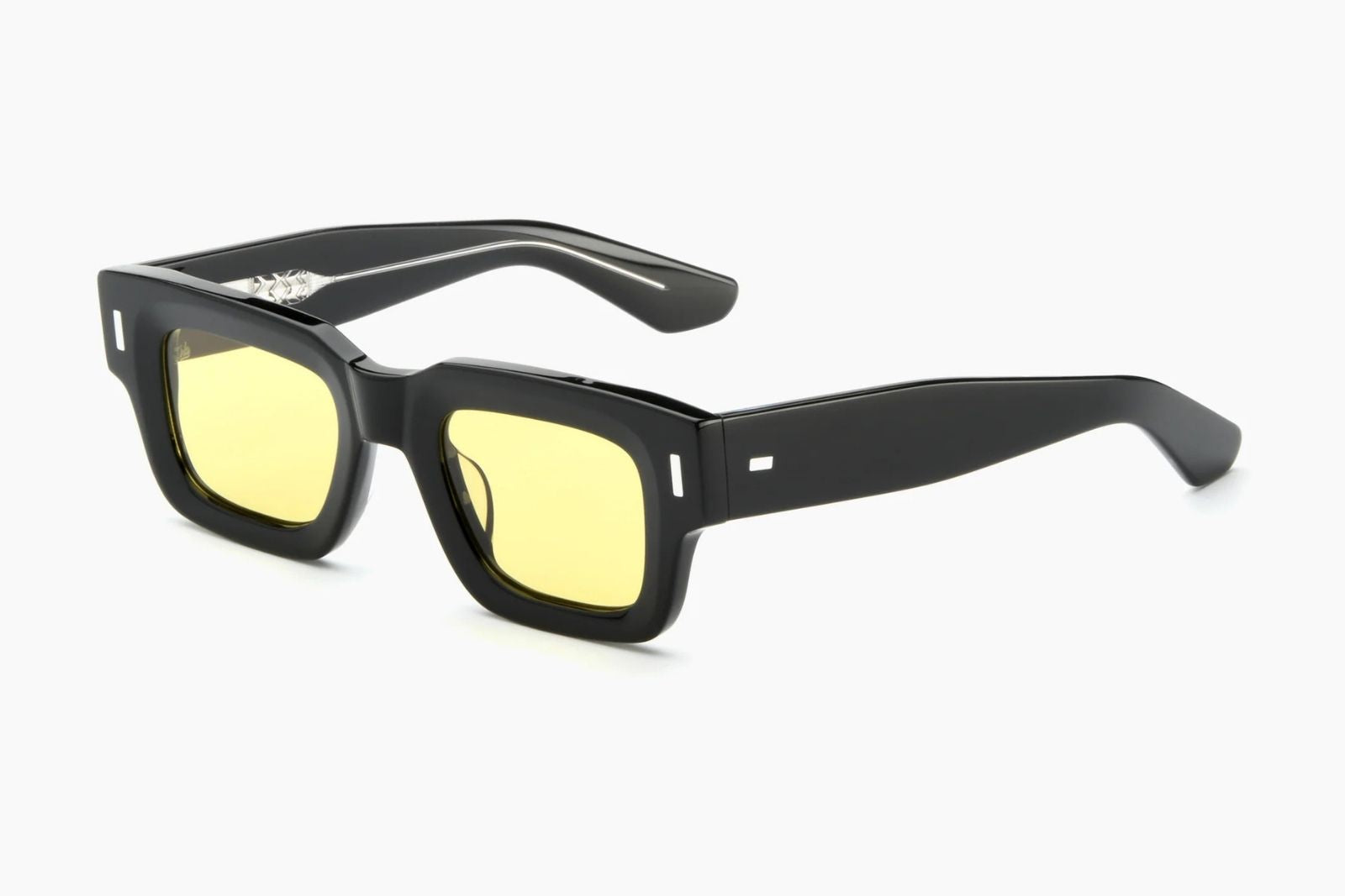 AKILA Ares サングラス イエローレンズ Akila | Ares in Black Yellow Sunglasses - twelvesixtynine