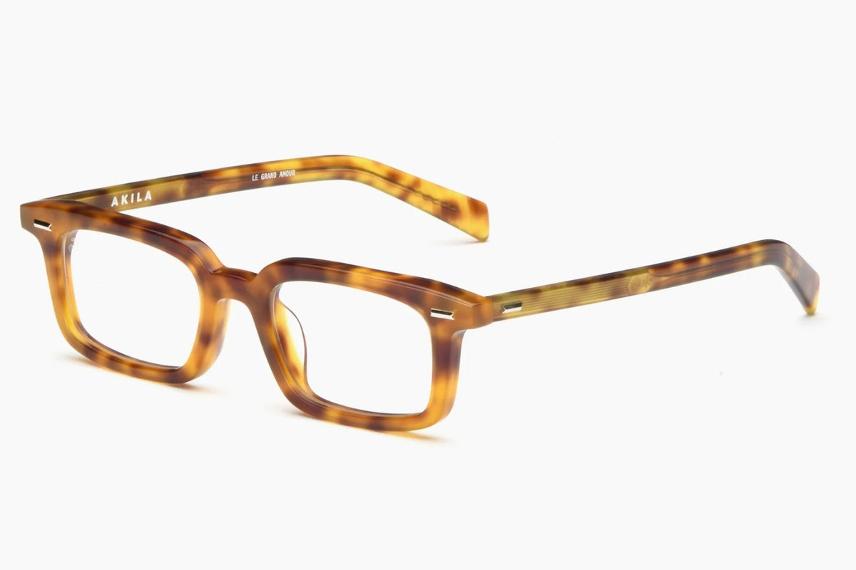 Akila Big City Eyeglasses - Yellow Tortoise