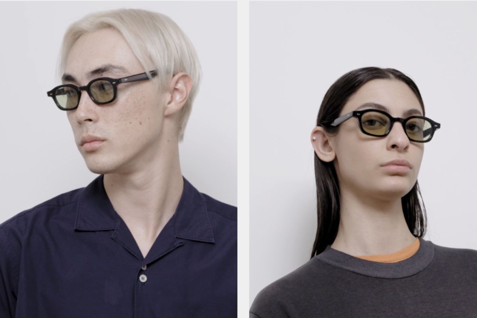 Akila Ceres - Black | Light Green Sunglasses