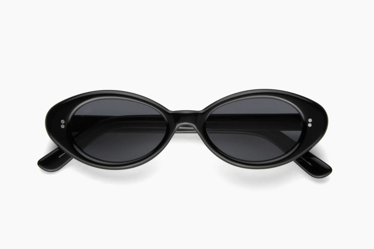 Women\'s Black Sunglasses with Crystal Daisy Frame Burberry BE4344 Daisy Shiny Black Prescription Sunglasses main image 4
