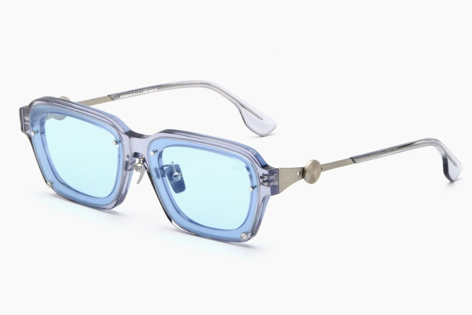 Akila Daytona x Pace - Grey Sky Blue Sunglasses