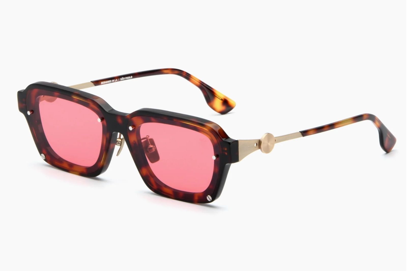 Akila Daytona x Pace - Tortoise Rose Sunglasses