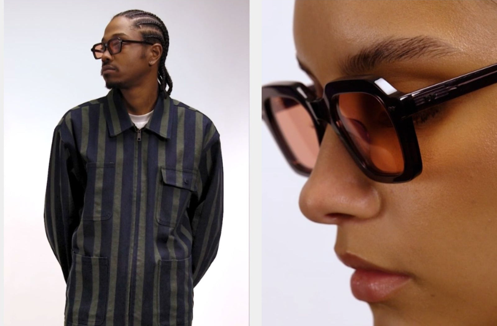 Akila Era - Onyx Apricot Sunglasses Model