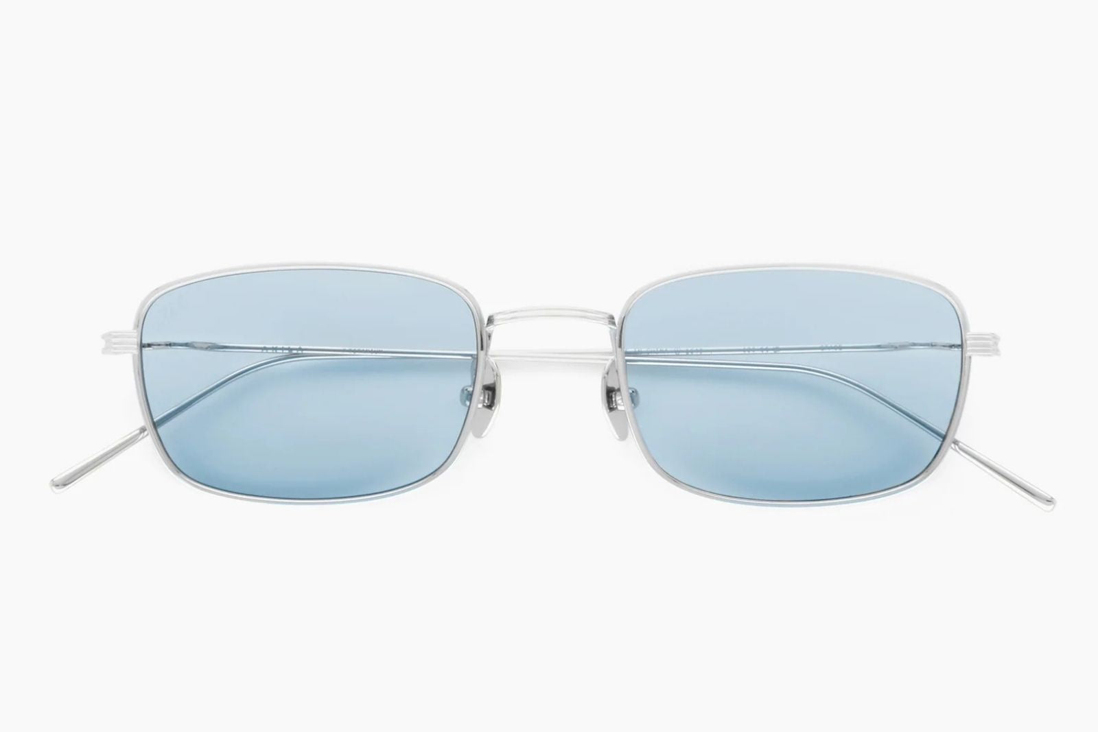 Akila | Grace in Silver & Blue Sunglasses - twelvesixtynine